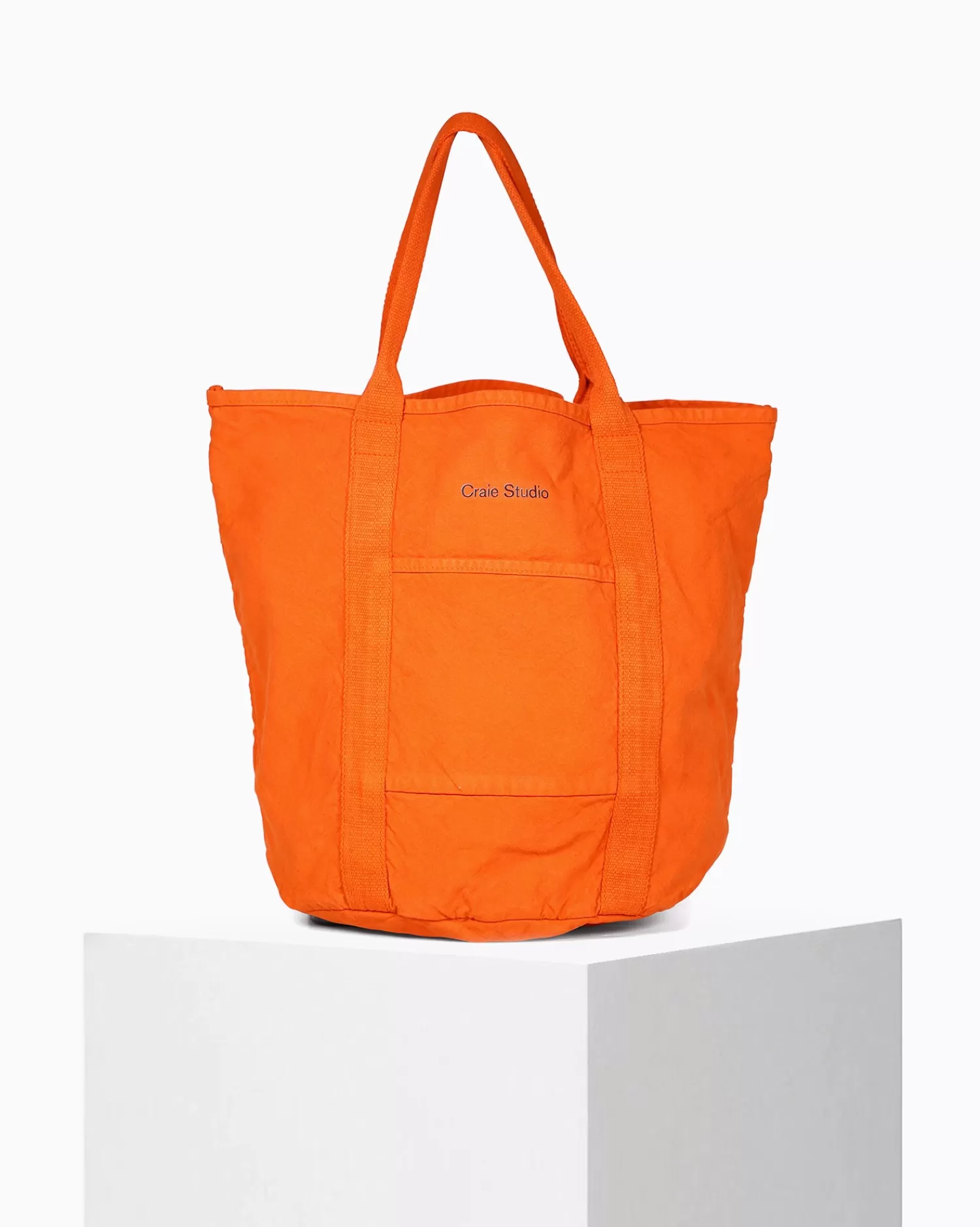 Best Sale Craie Studio Petit Cabas coton Parrot Orange