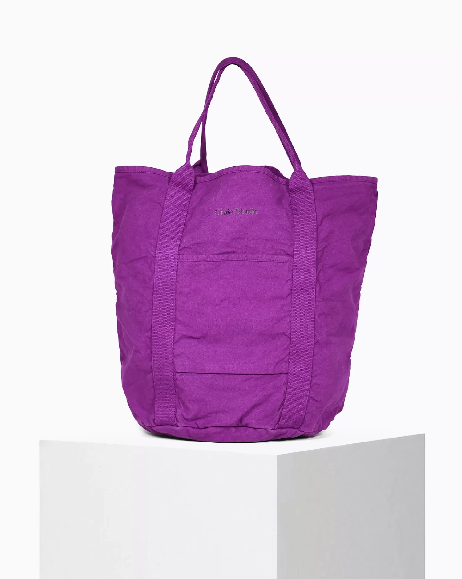 Hot Craie Studio Petit Cabas coton Violet