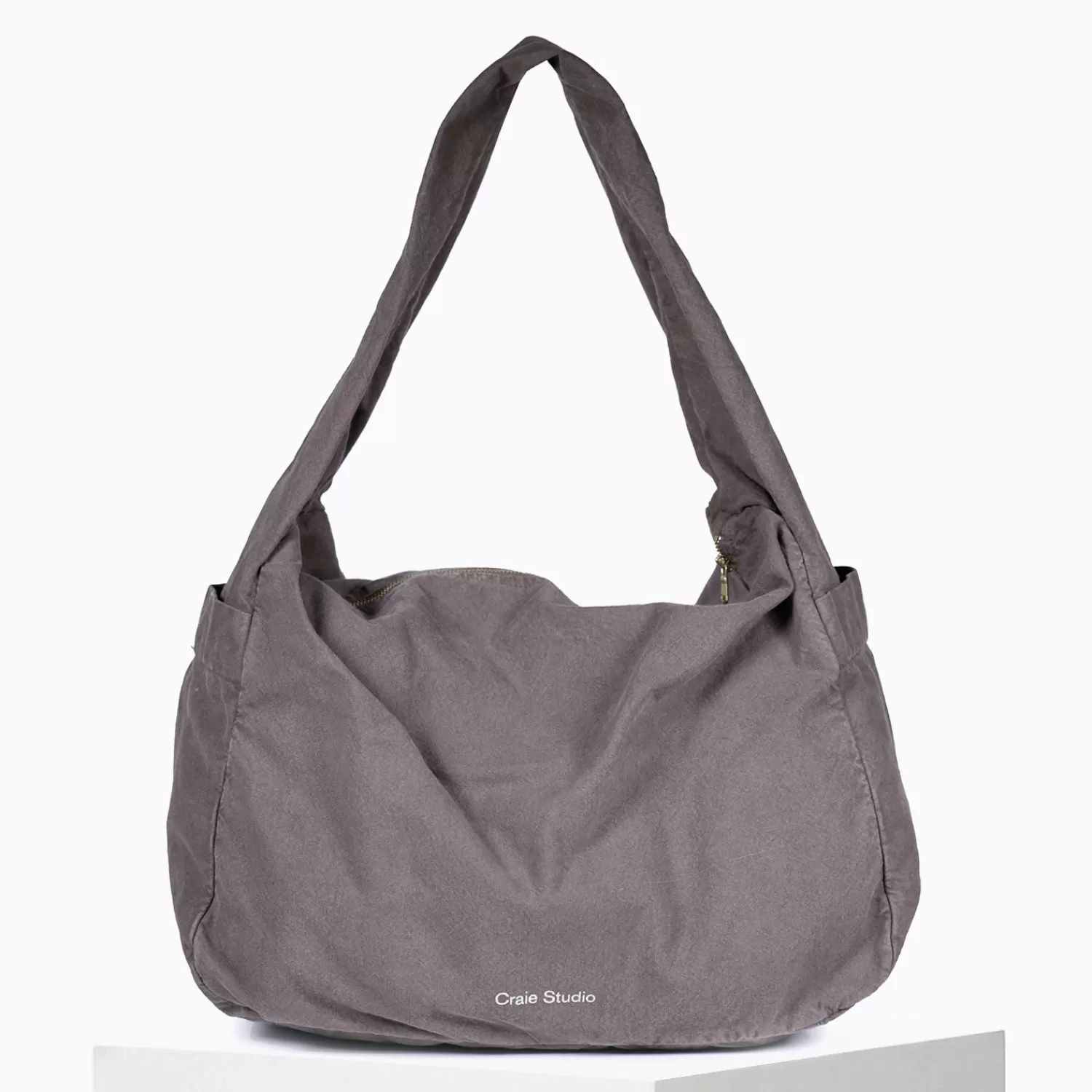 Flash Sale Craie Studio Petit Hobo coton Taupe