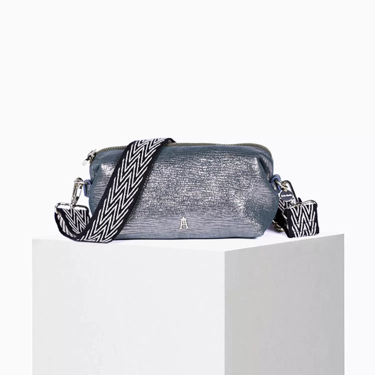 Online Craie Studio Pochette Nuage Chrome Argent