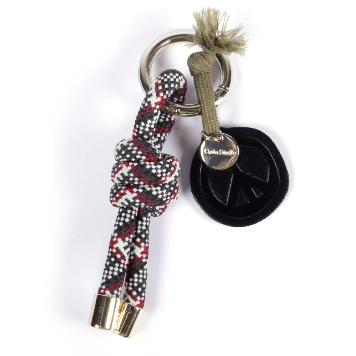 Online Craie Studio Porte Clefs Square Black Noir