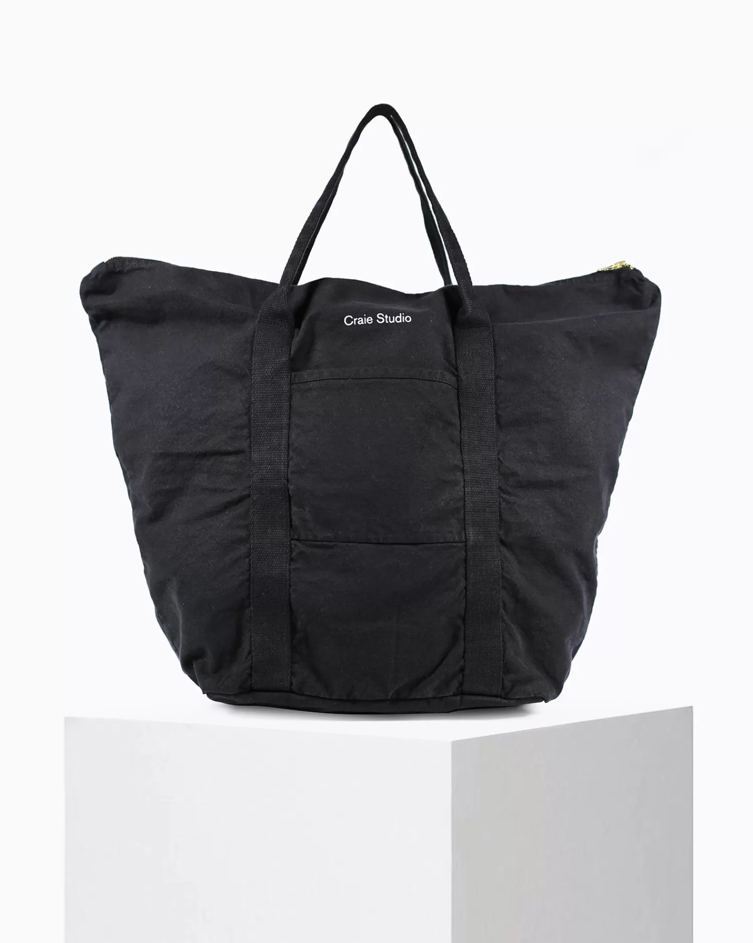 Discount Craie Studio Sac 24H coton Noir