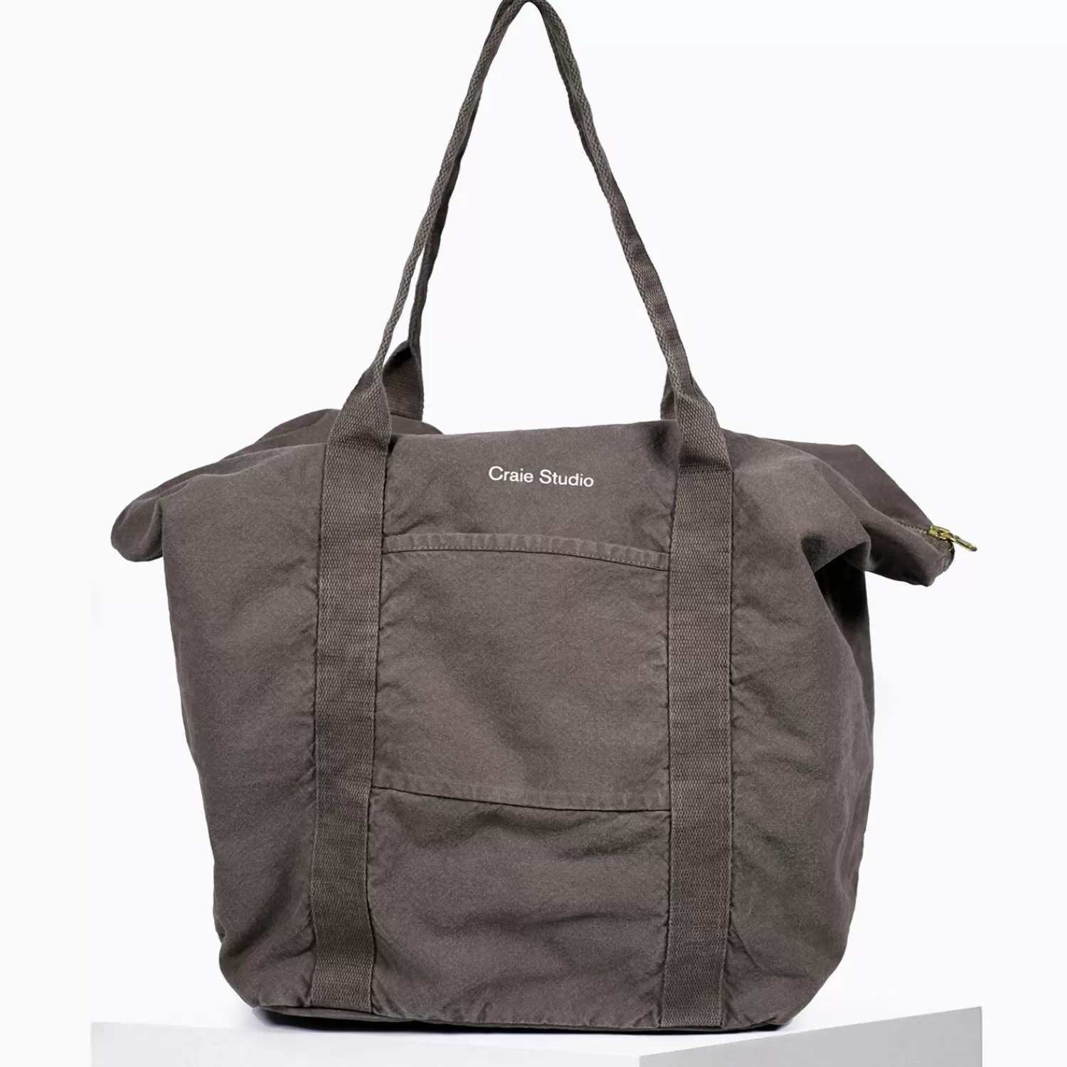 Best Sale Craie Studio Sac 24H coton Taupe