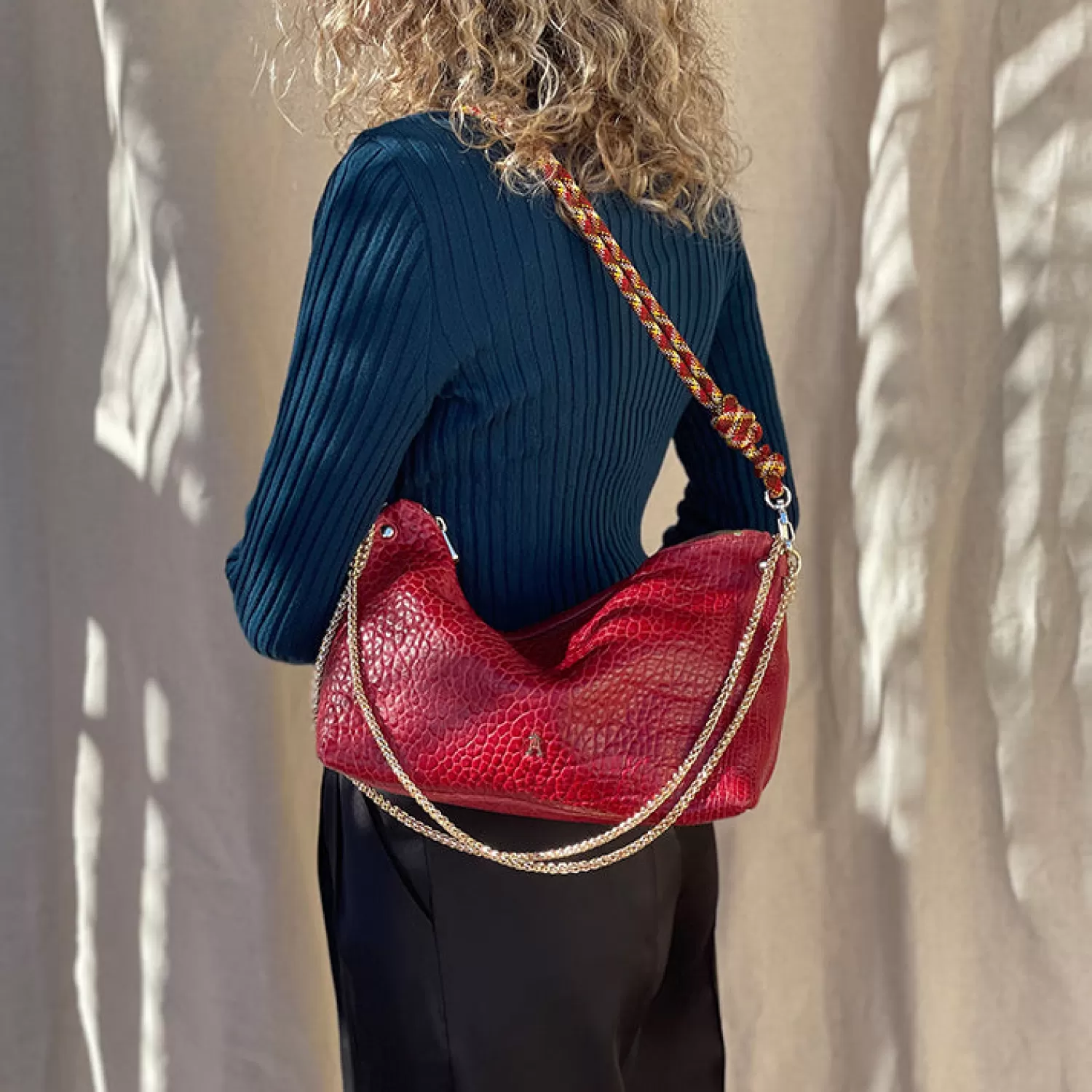 Sale Craie Studio Sac Mallow Bubble Red Rouge