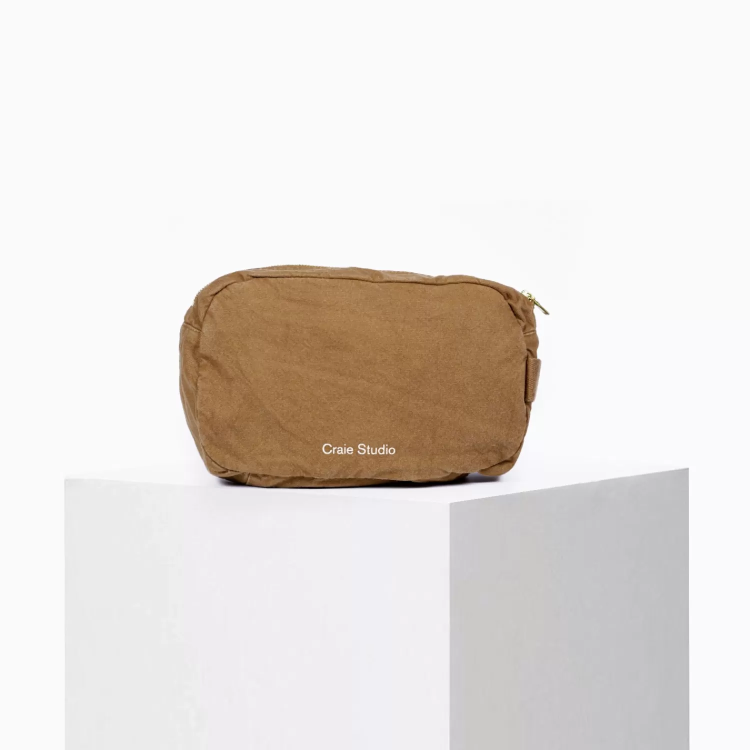 Sale Craie Studio Trousse coton Noisette Camel