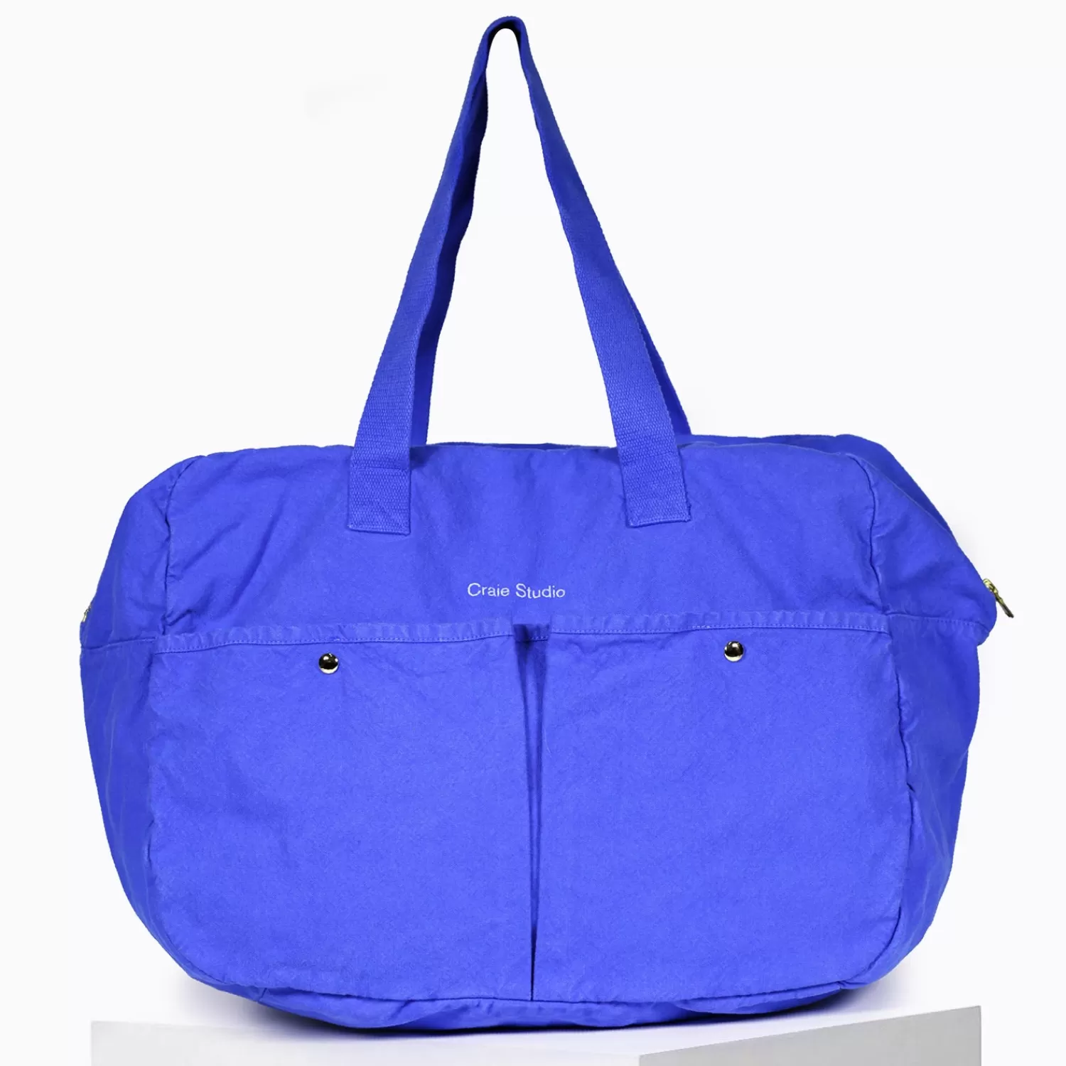 Cheap Craie Studio Week-end Bag coton Electric Bleu